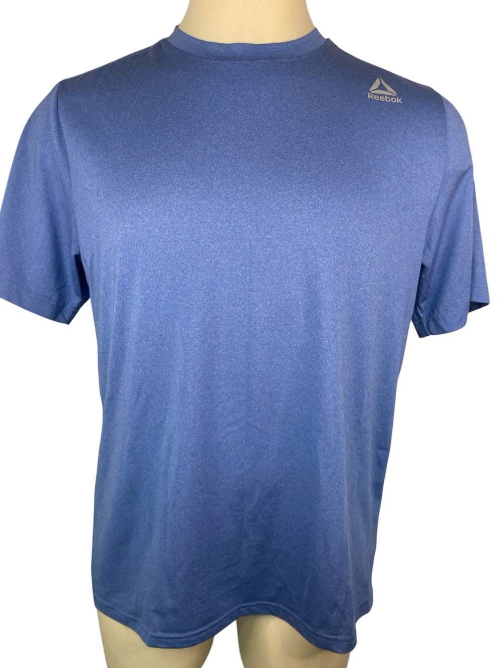 Reebok Men’s Blue Performance Crew Neck Tee Medium